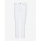 JEANS FLARE CROPPED, BIANCO