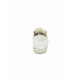 SNEAKERS UOMO IN PELLE ALL WHITE, BIANCO