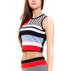 TOMMY HILFIGER TOP ROSSO ROSSO