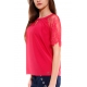 GUESS TOP ROSSO ROSSO